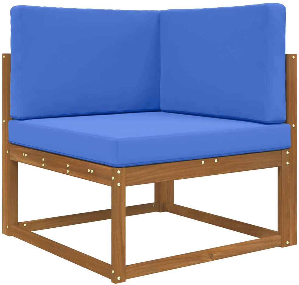 Lauko sofa pagalvėlė Poliesteris Karališka mėlyna 80 x 80 cm