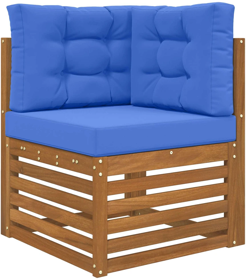 Lauko sofa pagalvėlė Poliesteris Karališka mėlyna 60 x 60 cm