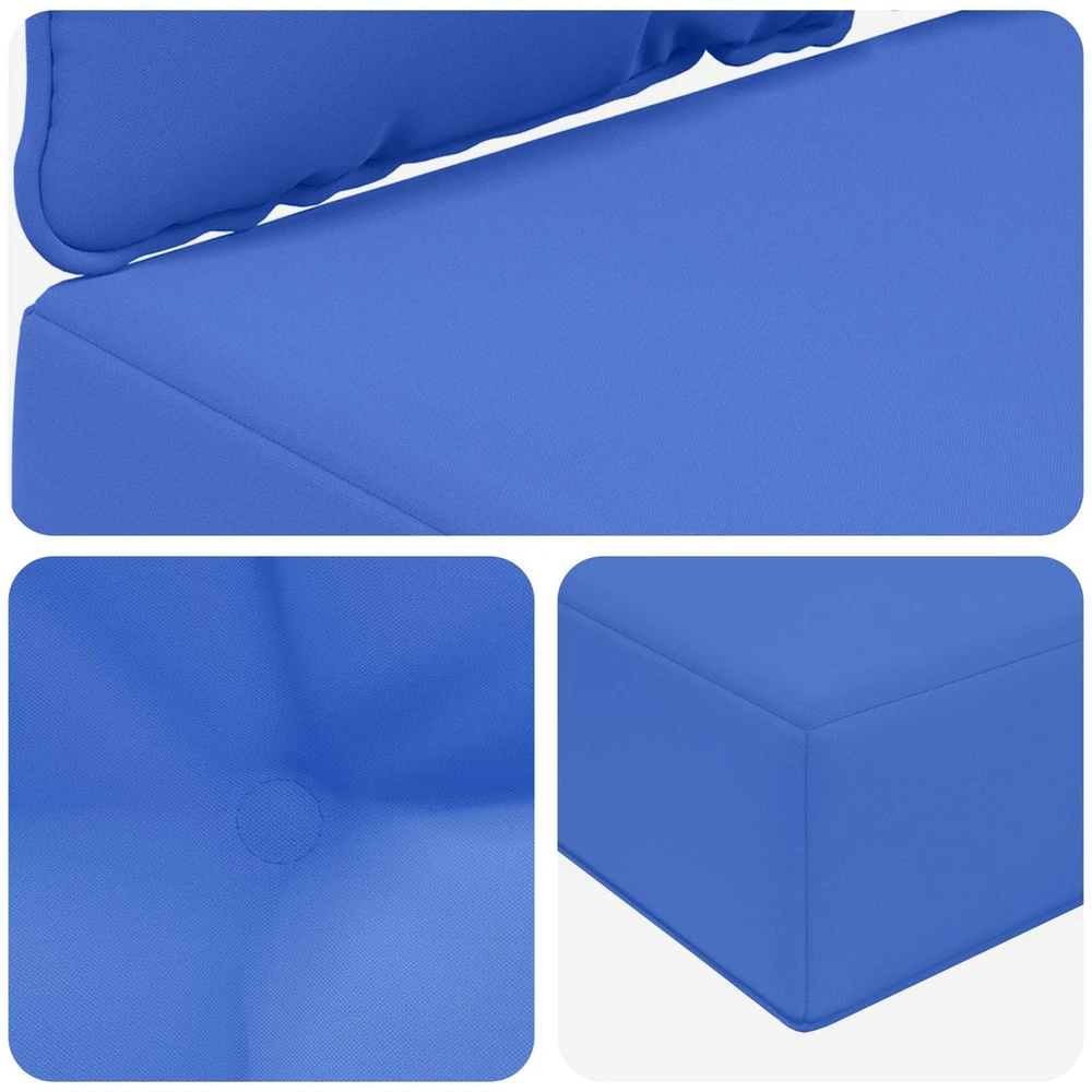 Lauko sofa pagalvėlė Poliesteris Karališka mėlyna 80 x 68,5 cm