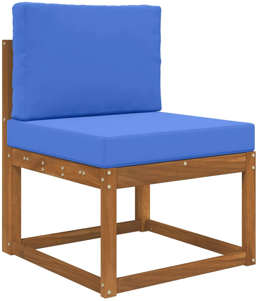 Lauko sofa pagalvėlė Poliesteris Karališka mėlyna 60 x 60 cm