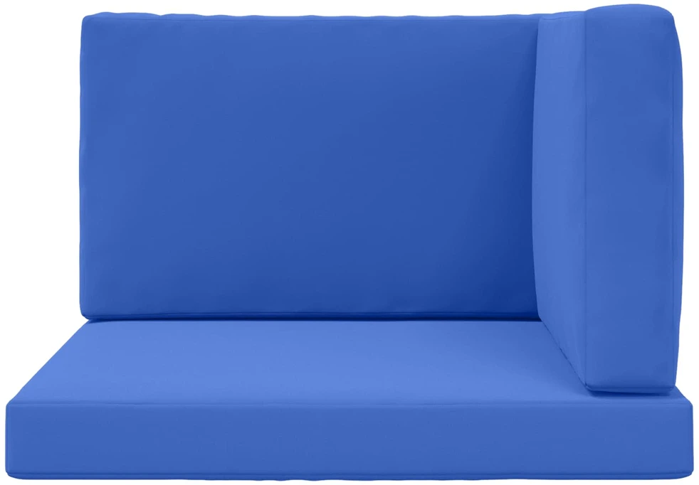 Lauko sofa pagalvėlė Poliesteris Karališka mėlyna 80 x 80 cm