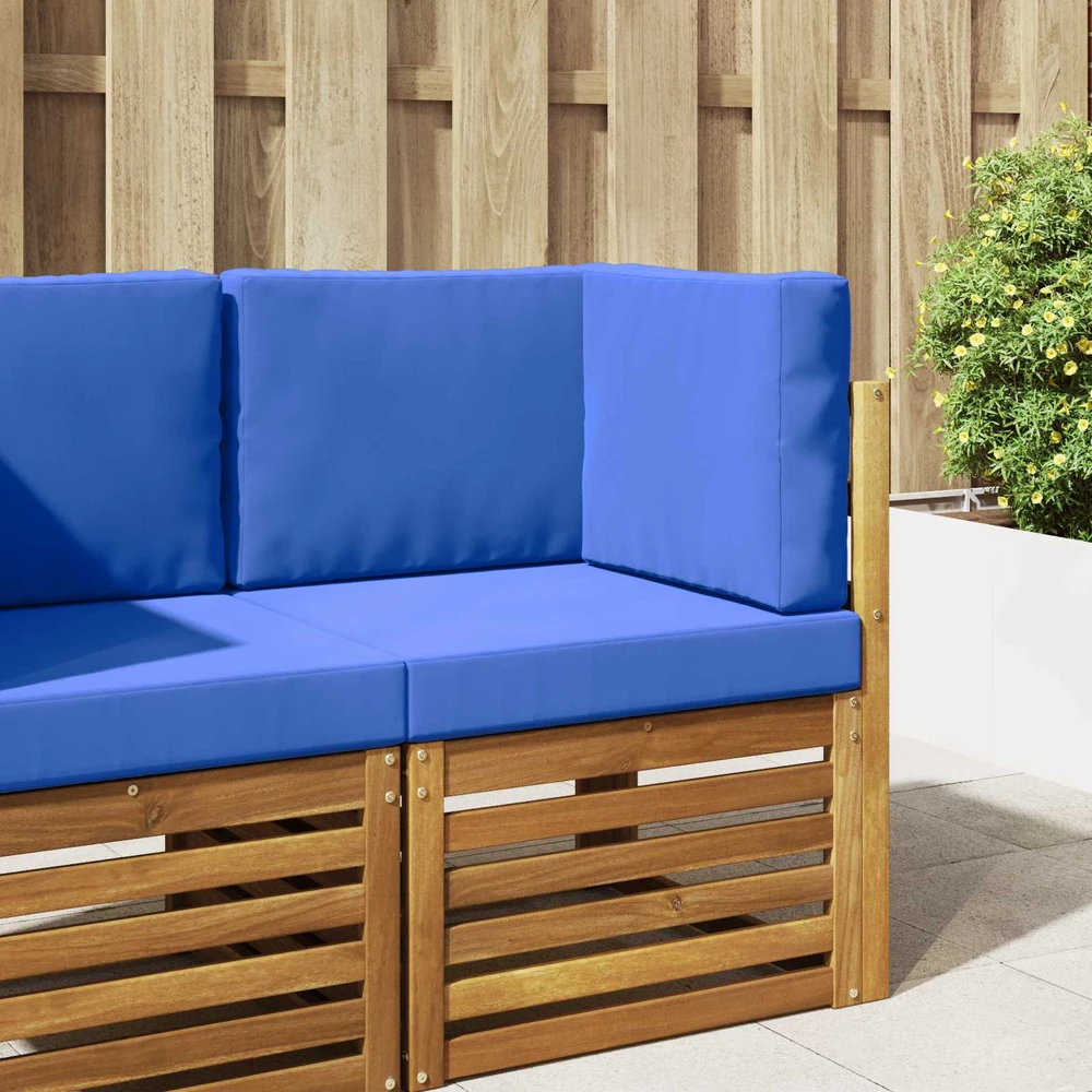 Lauko sofa pagalvėlė Poliesteris Karališka mėlyna 60 x 60 cm
