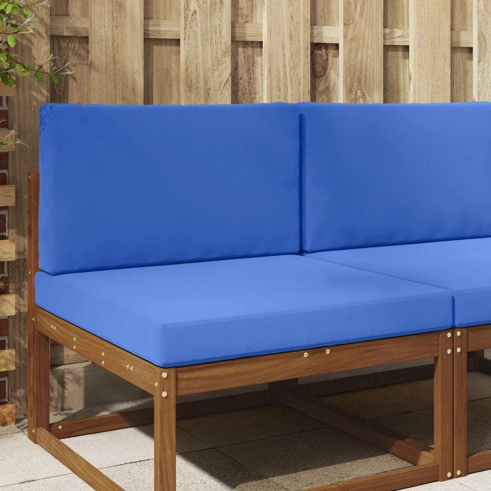 Lauko sofa pagalvėlė Poliesteris Karališka mėlyna 80 x 80 cm
