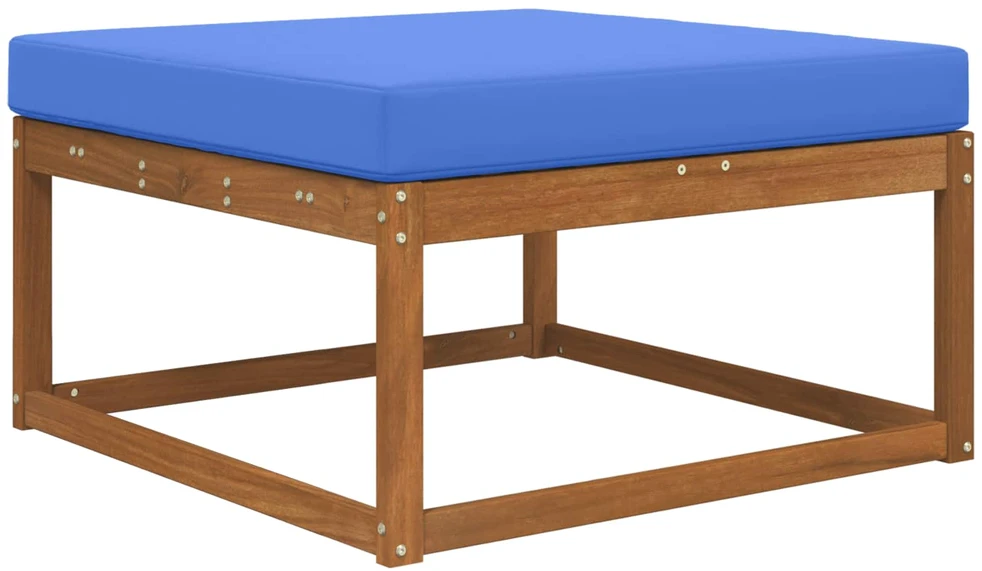 Lauko sofa pagalvėlė Poliesteris Karališka mėlyna 80 x 80 cm
