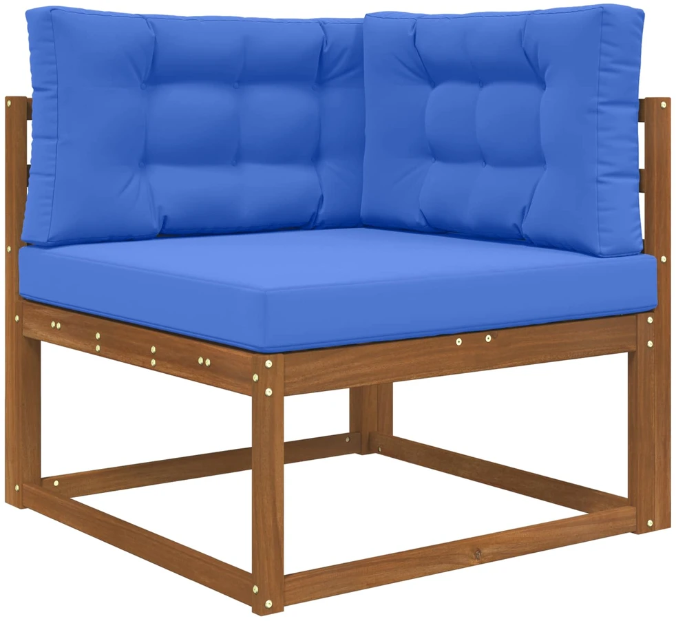 Lauko sofa pagalvėlė Poliesteris Karališka mėlyna 80 x 80 cm