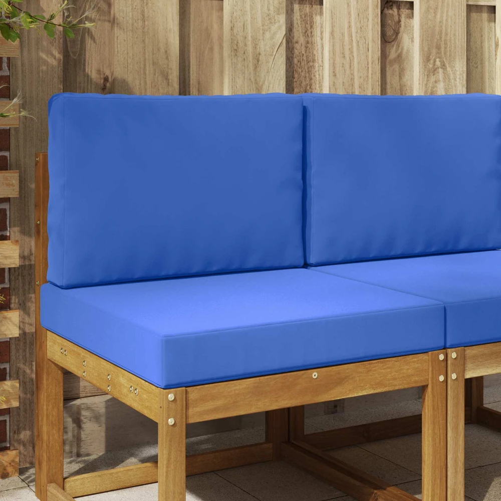 Lauko sofa pagalvėlė Poliesteris Karališka mėlyna 60 x 60 cm