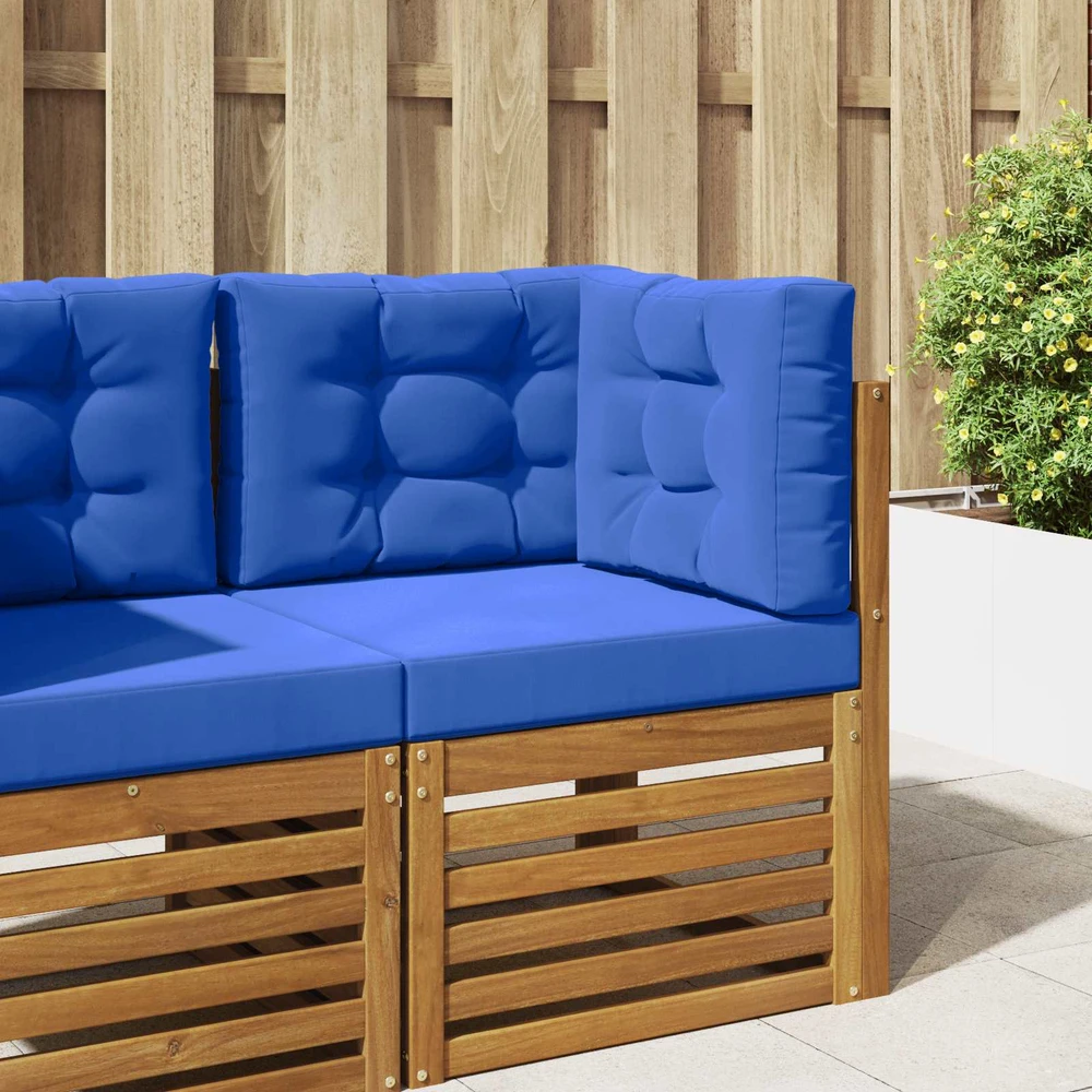 Lauko sofa pagalvėlė Poliesteris Karališka mėlyna 60 x 60 cm