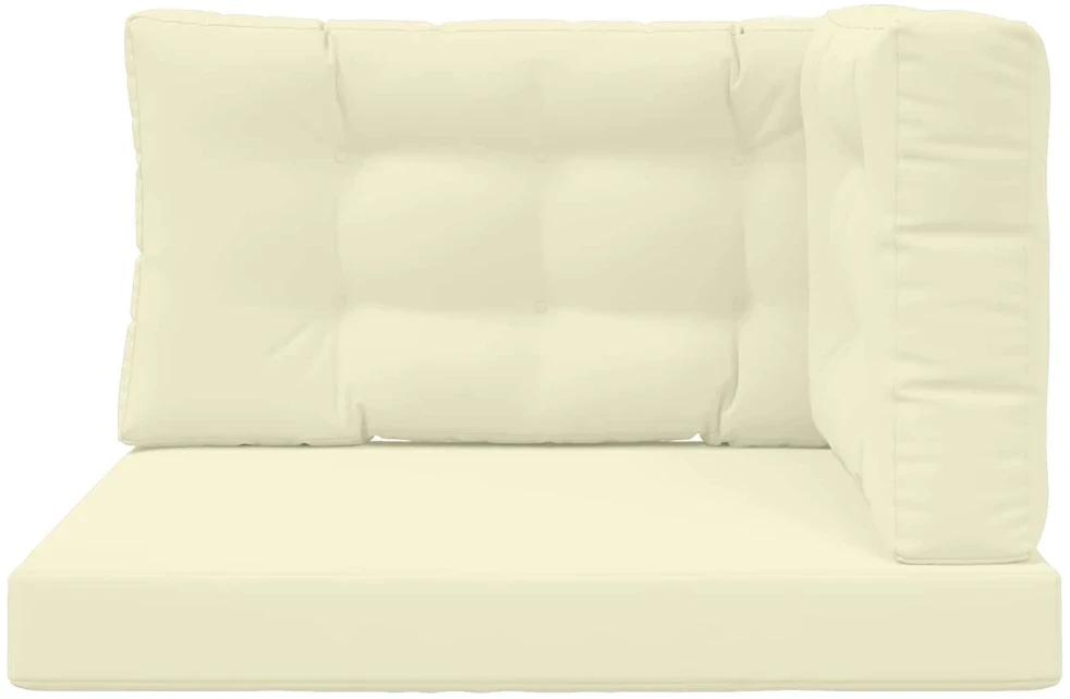 Lauko sofa pagalvėlė Poliesteris Kreminė 80 x 80 cm