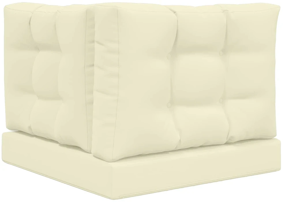 Lauko sofa pagalvėlė Poliesteris Kreminė 60 x 60 cm