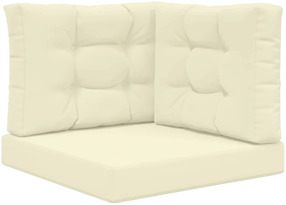 Lauko sofa pagalvėlė Poliesteris Kreminė 60 x 60 cm