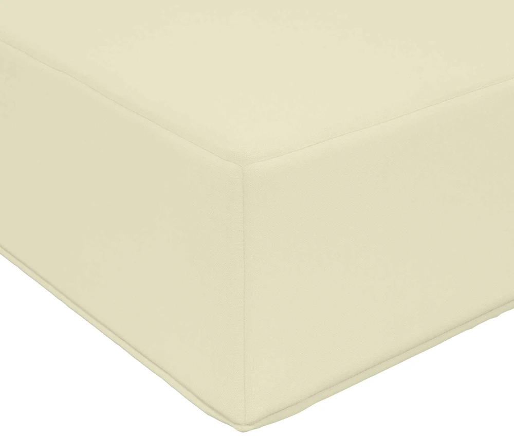 Lauko sofa pagalvėlė Poliesteris Kreminė 60 x 60 cm