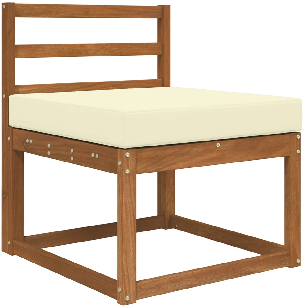 Lauko sofa pagalvėlė Poliesteris Kreminė 60 x 60 cm