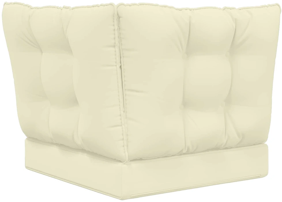 Lauko sofa pagalvėlė Poliesteris Kreminė 50,5 x 50,5 cm