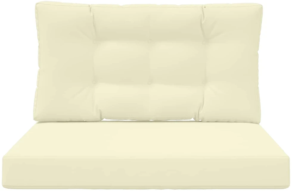 Lauko sofa pagalvėlė Poliesteris Kreminė 80 x 80 cm