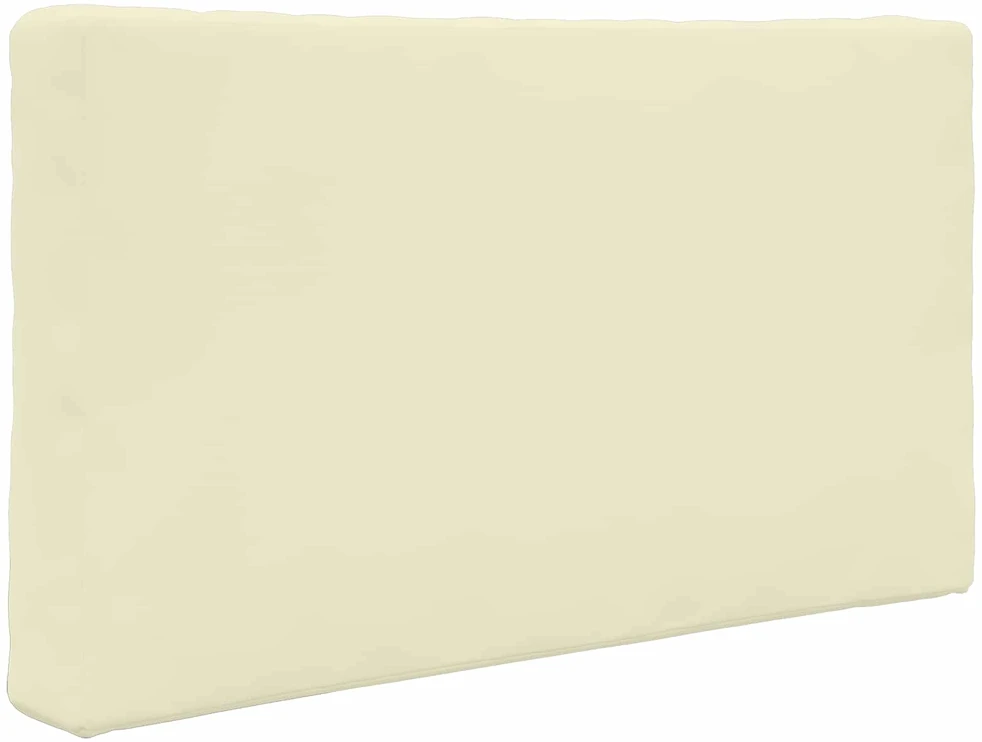 Lauko sofa pagalvėlė Poliesteris Kreminė 80 x 80 cm