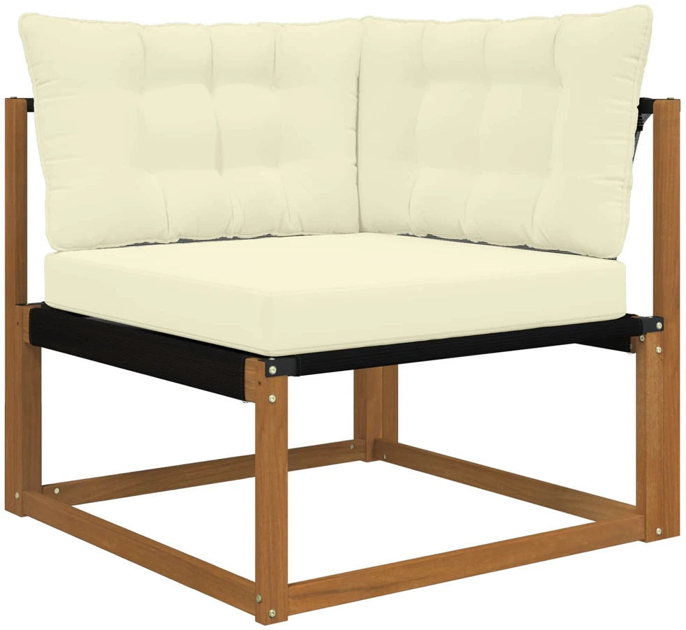 Lauko sofa pagalvėlė Poliesteris Kreminė 68,5 x 68,5 cm