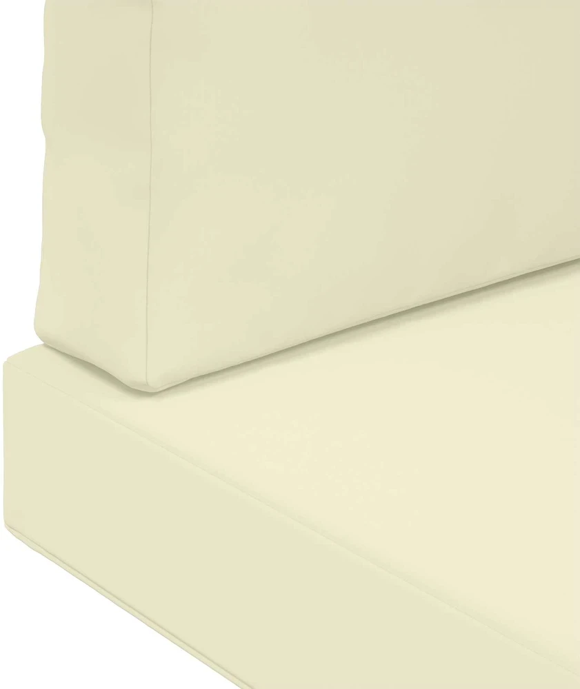 Lauko sofa pagalvėlė Poliesteris Kreminė 60 x 60 cm