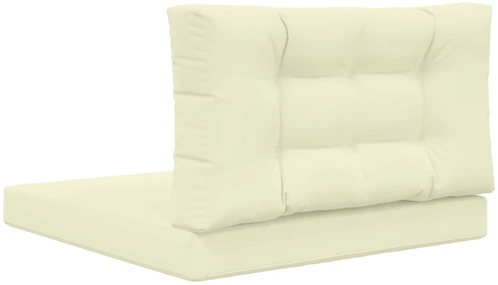 Lauko sofa pagalvėlė Poliesteris Kreminė 80 x 80 cm