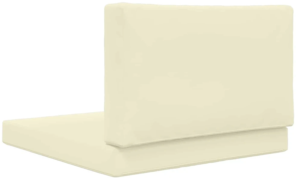 Lauko sofa pagalvėlė Audinys Kreminė 80 x 80 cm