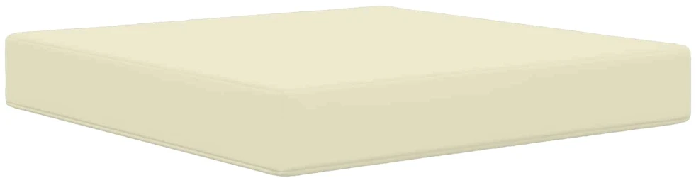 Lauko sofa pagalvėlė Poliesteris Kreminė 60 x 60 cm