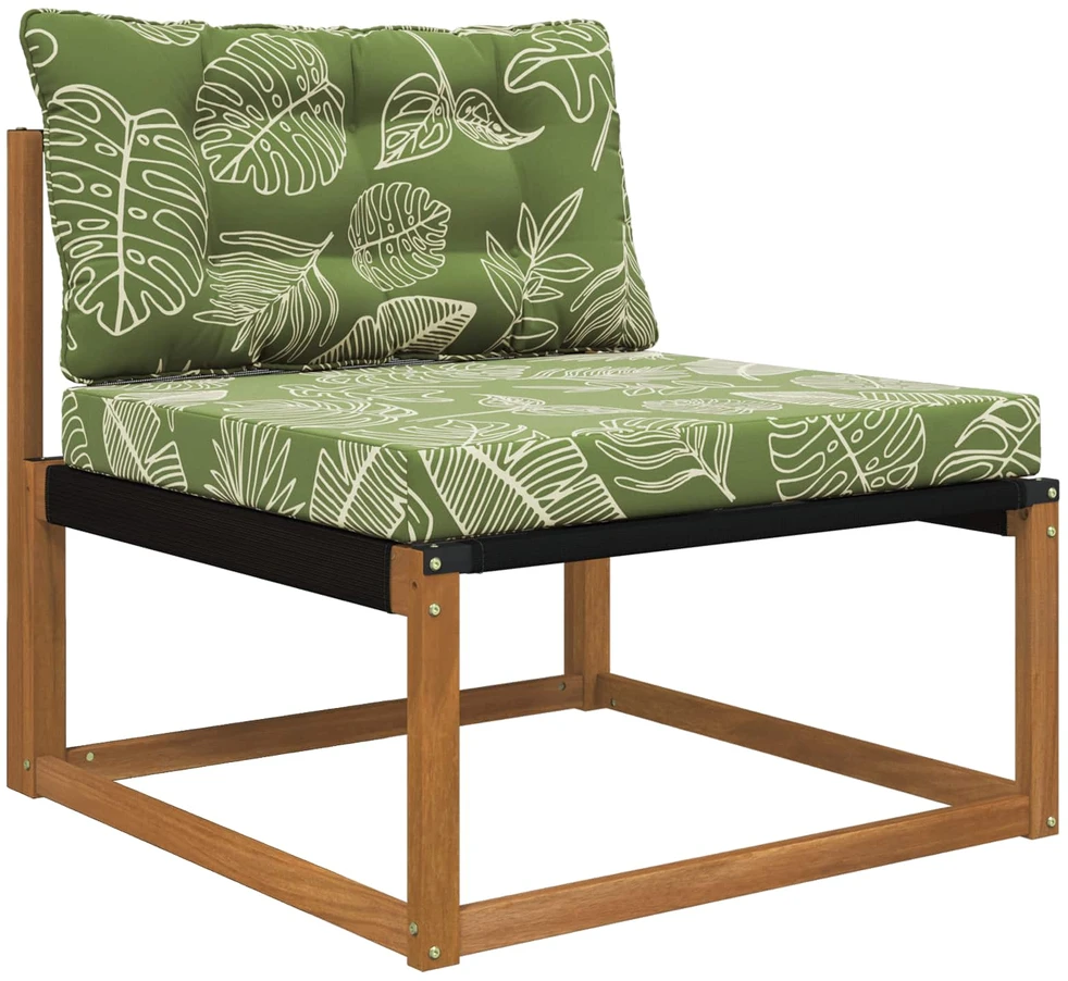 Lauko sofa pagalvėlė Poliesteris Lapų dizainas 80 x 68,5 cm
