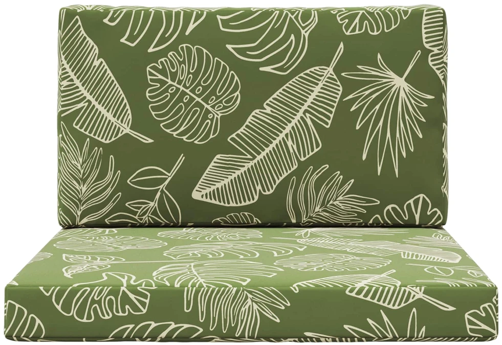 Lauko sofa pagalvėlė Poliesteris Lapų dizainas 80 x 80 cm