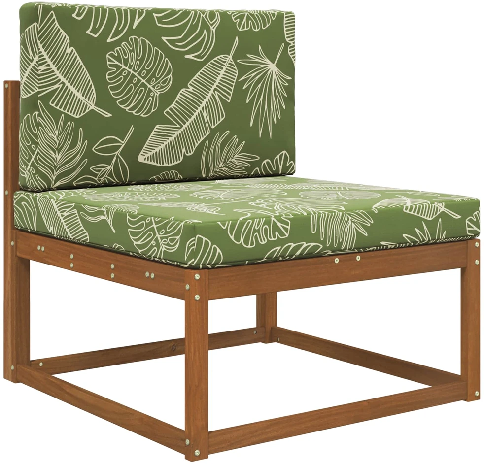 Lauko sofa pagalvėlė Poliesteris Lapų dizainas 80 x 80 cm