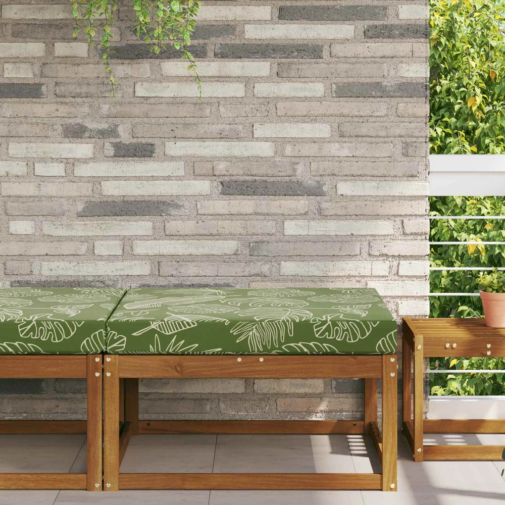 Lauko sofa pagalvėlė Poliesteris Lapų dizainas 80 x 80 cm