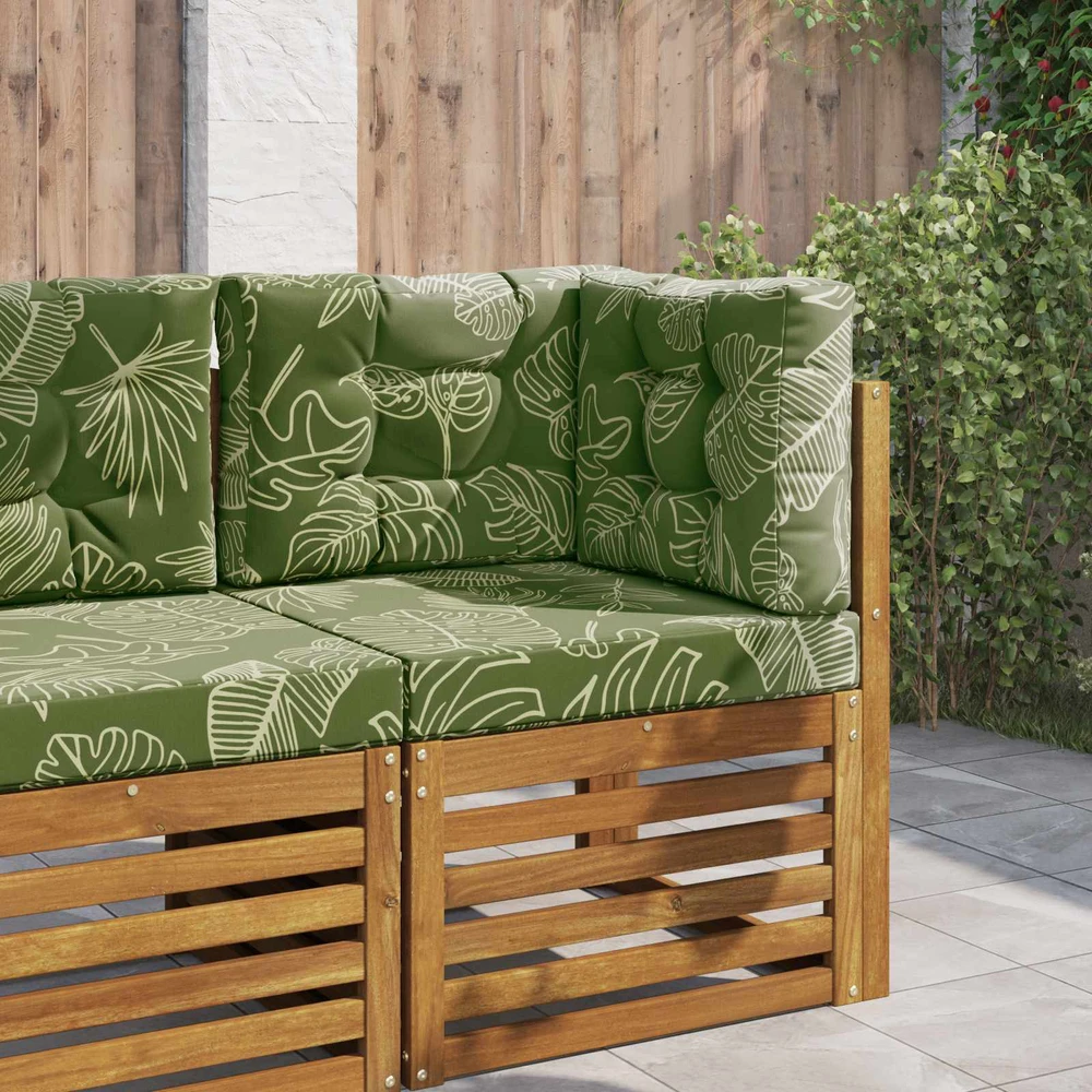 Lauko sofa pagalvėlė Poliesteris Lapų dizainas 60 x 60 cm