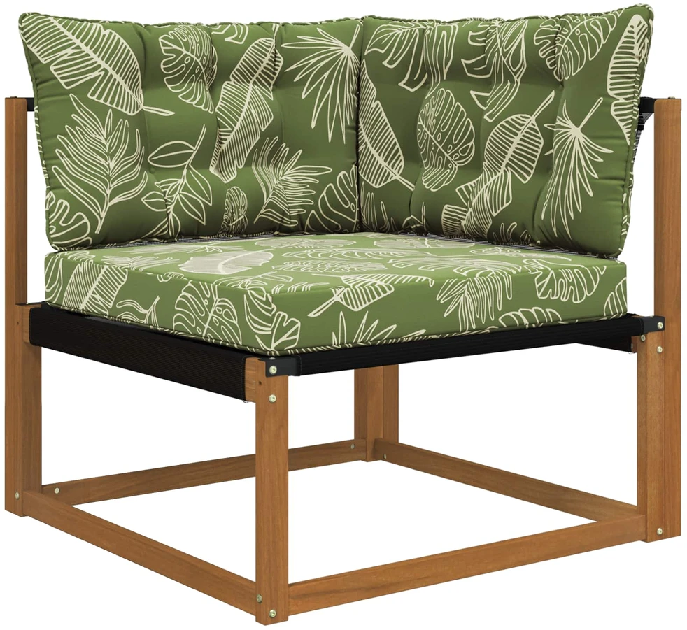 Lauko sofa pagalvėlė Poliesteris Lapų dizainas 68,5 x 68,5 cm