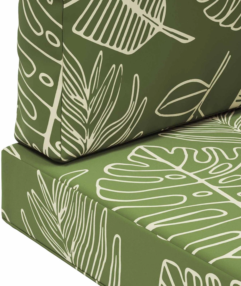 Lauko sofa pagalvėlė Poliesteris Lapų dizainas 60 x 60 cm