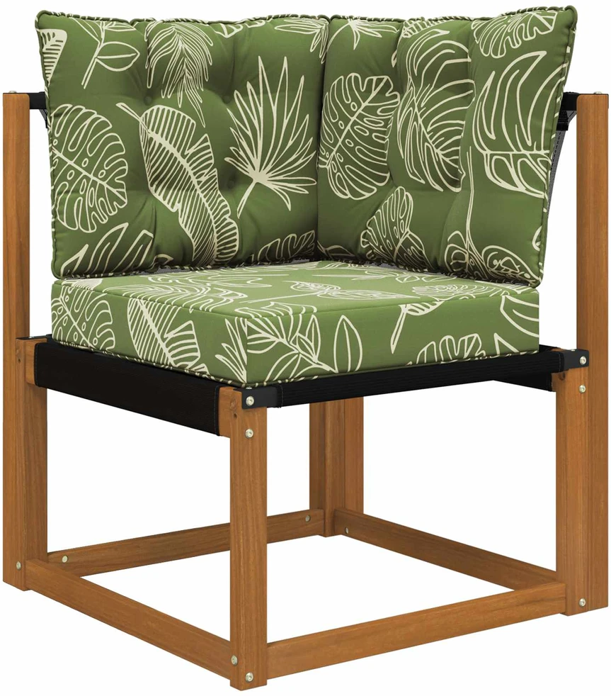 Lauko sofa pagalvėlė Poliesteris Lapų dizainas 50,5 x 50,5 cm