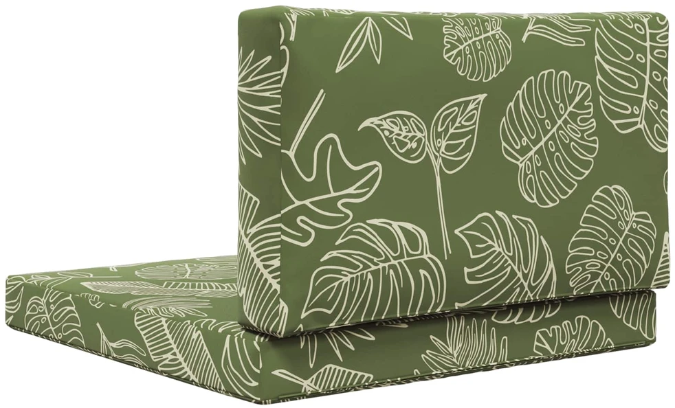 Lauko sofa pagalvėlė Poliesteris Lapų dizainas 80 x 80 cm