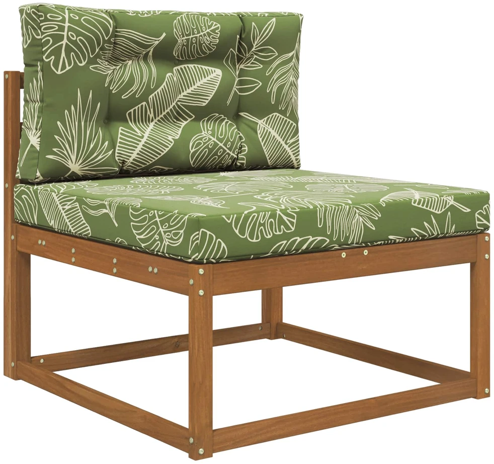 Lauko sofa pagalvėlė Poliesteris Lapų dizainas 80 x 80 cm