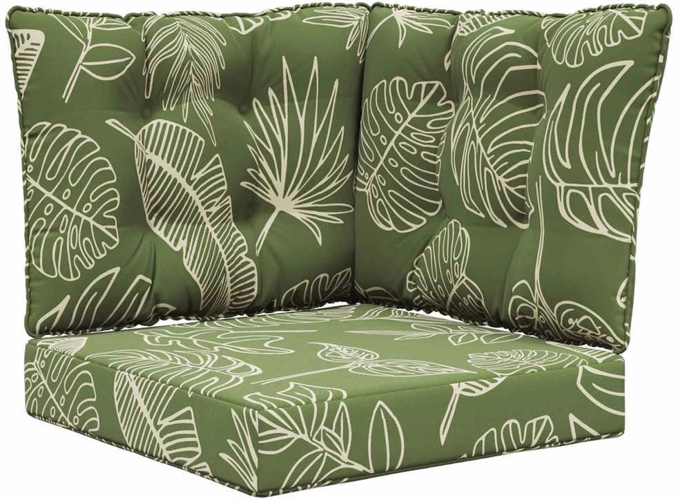 Lauko sofa pagalvėlė Poliesteris Lapų dizainas 50,5 x 50,5 cm