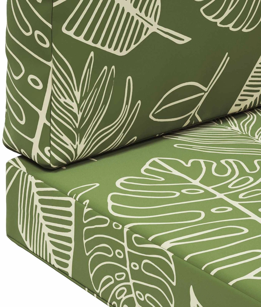 Lauko sofa pagalvėlė Poliesteris Lapų dizainas 80 x 80 cm