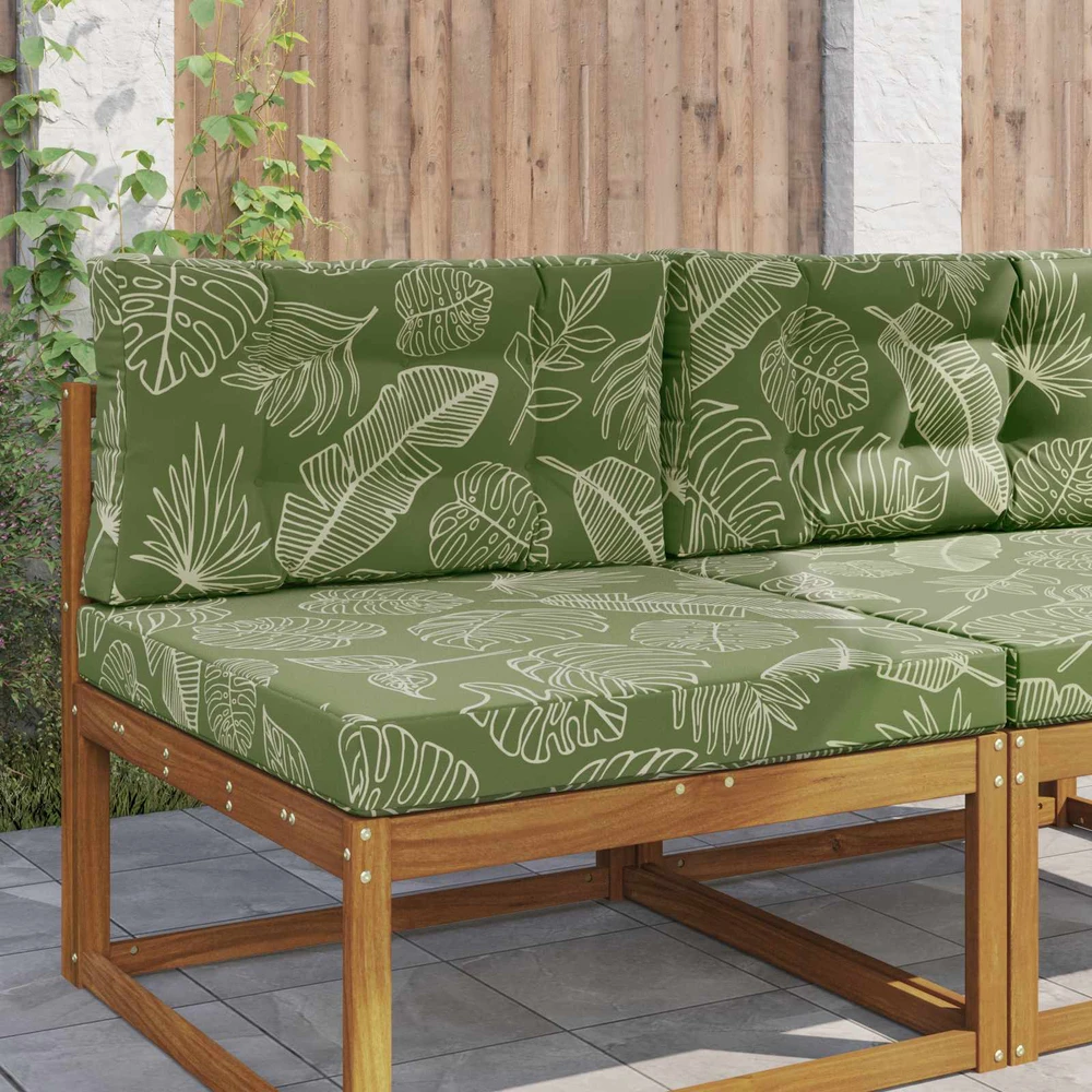 Lauko sofa pagalvėlė Poliesteris Lapų dizainas 80 x 80 cm