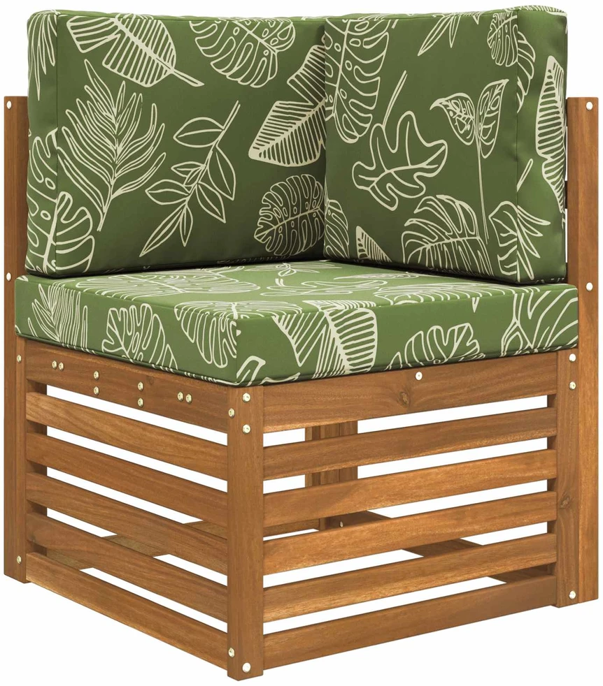 Lauko sofa pagalvėlė Poliesteris Lapų dizainas 60 x 60 cm