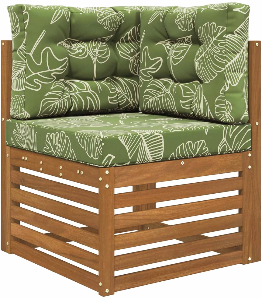 Lauko sofa pagalvėlė Poliesteris Lapų dizainas 60 x 60 cm