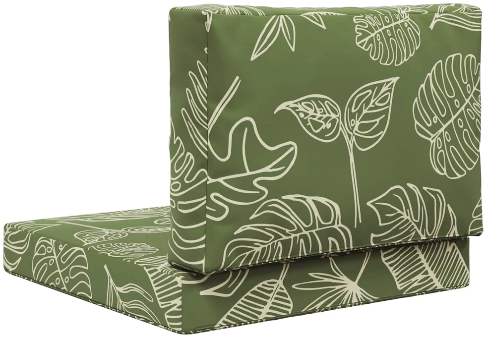 Lauko sofa pagalvėlė Poliesteris Lapų dizainas 60 x 60 cm
