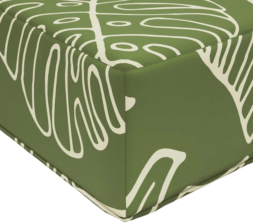Lauko sofa pagalvėlė Poliesteris Lapų dizainas 80 x 80 cm