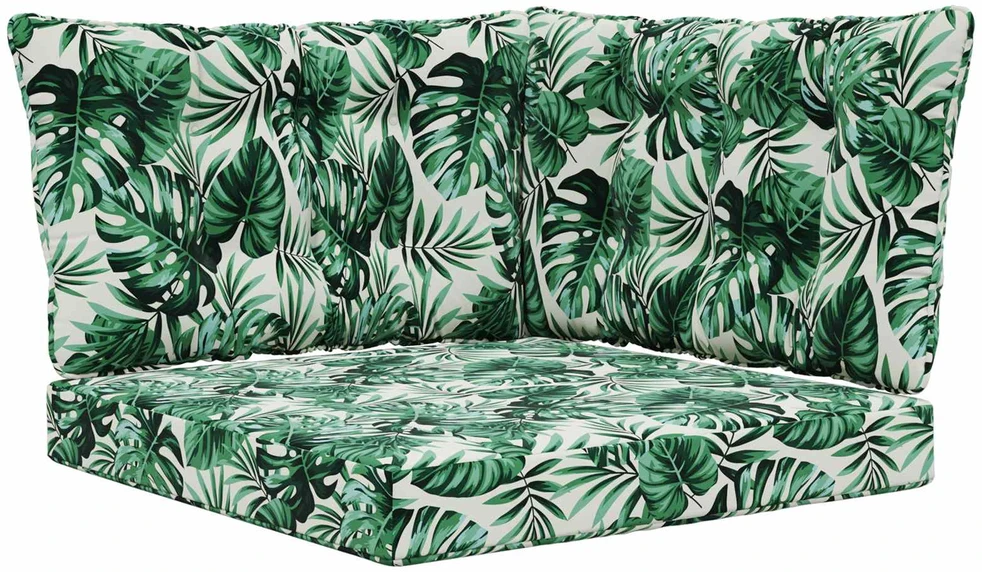 Lauko sofa pagalvėlė Poliesteris Lapų raštas 68,5 x 68,5 cm