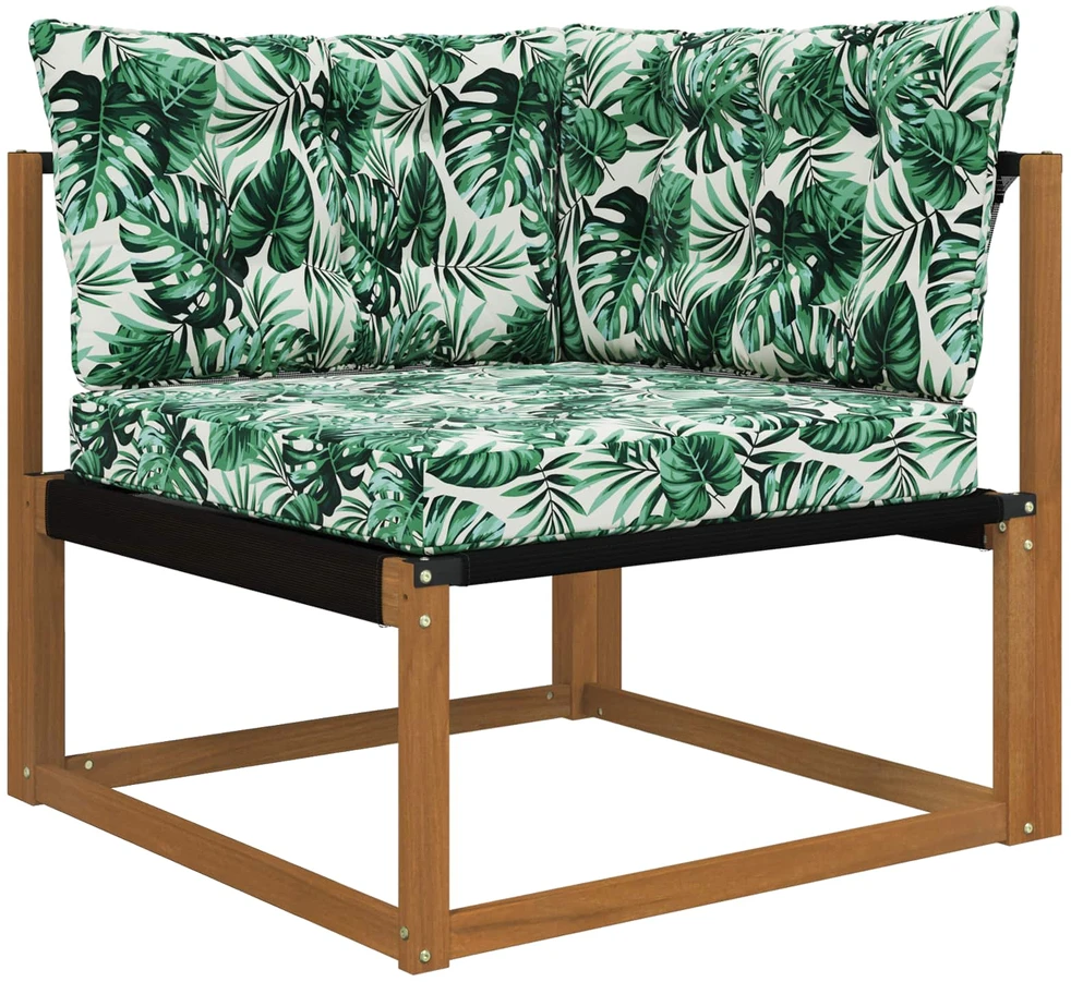 Lauko sofa pagalvėlė Poliesteris Lapų raštas 68,5 x 68,5 cm