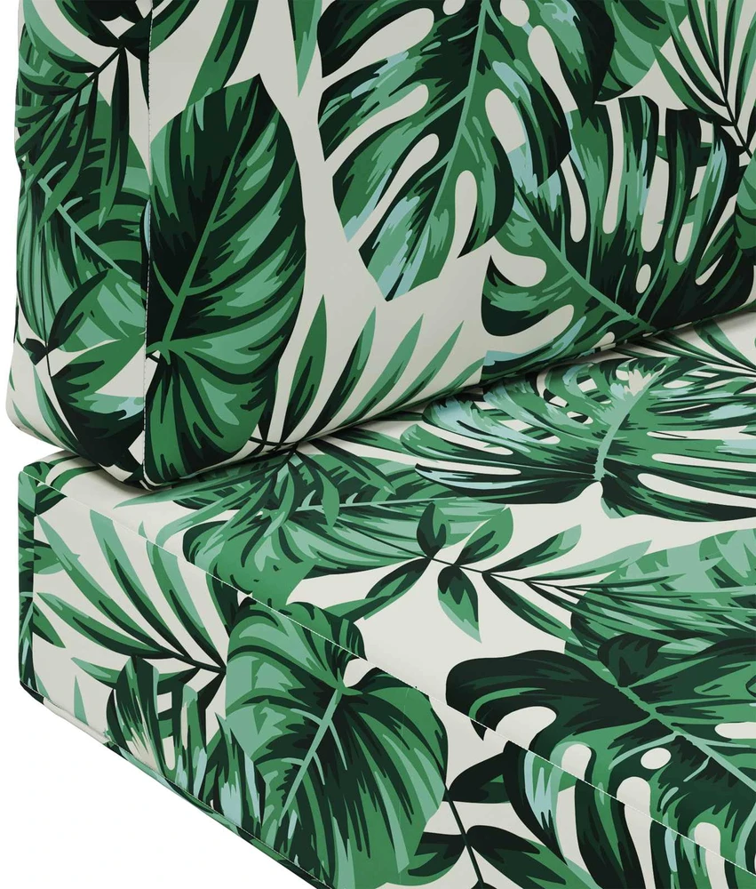 Lauko sofa pagalvėlė Poliesteris Lapų raštas 80 x 80 cm