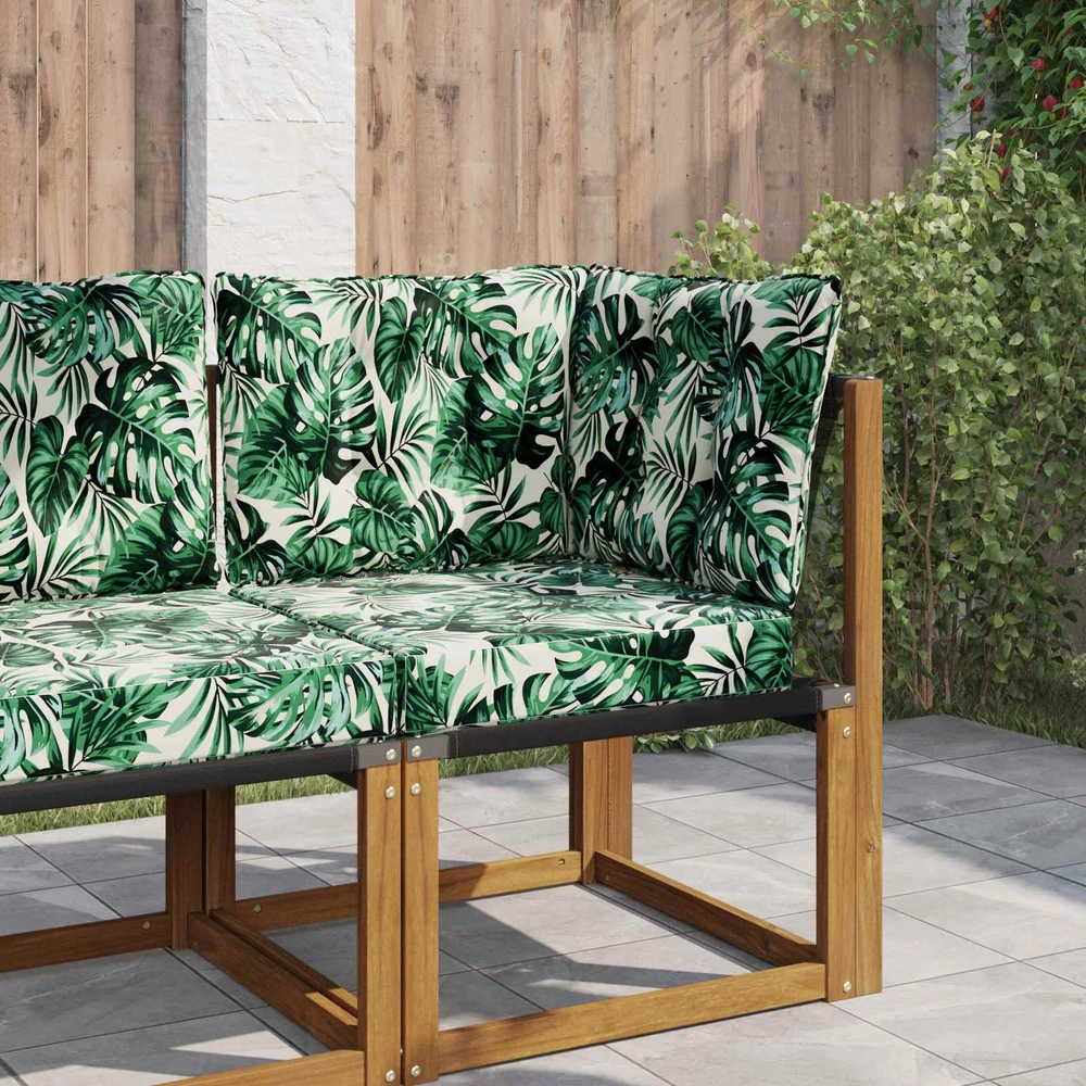 Lauko sofa pagalvėlė Poliesteris Lapų raštas 50,5 x 50,5 cm