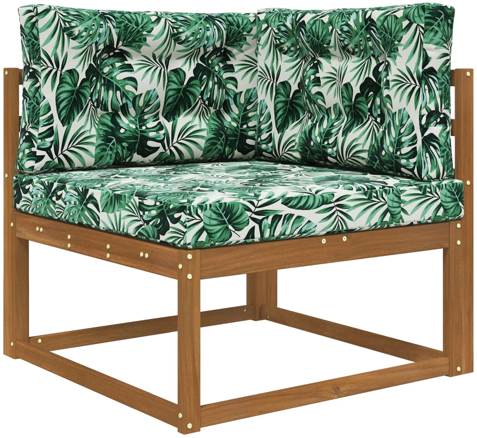 Lauko sofa pagalvėlė Poliesteris Lapų raštas 80 x 80 cm