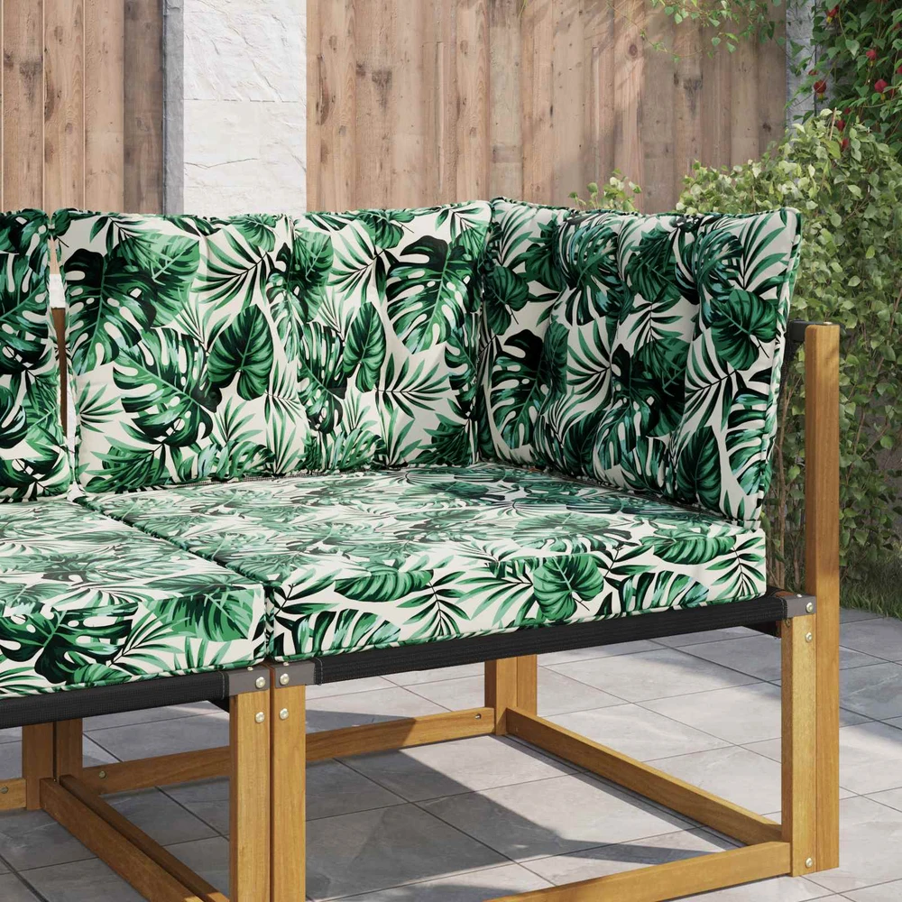 Lauko sofa pagalvėlė Poliesteris Lapų raštas 68,5 x 68,5 cm