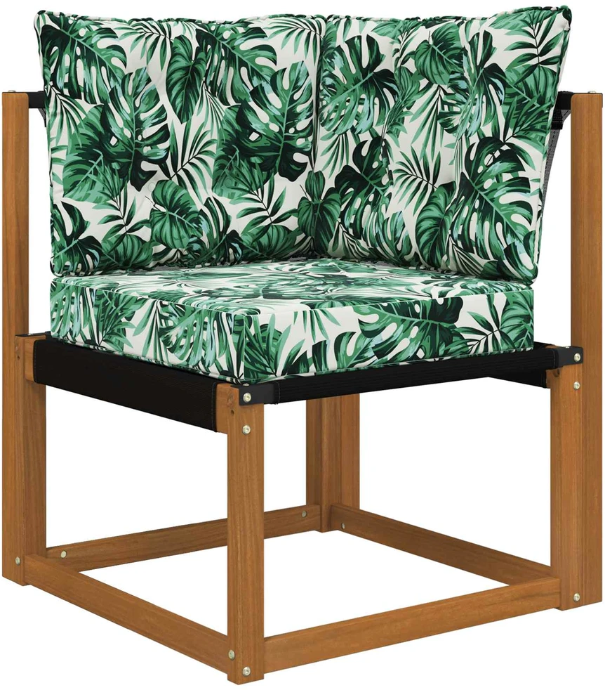 Lauko sofa pagalvėlė Poliesteris Lapų raštas 50,5 x 50,5 cm