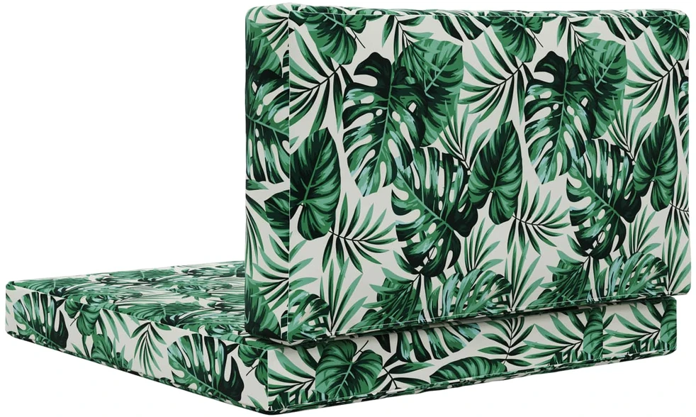 Lauko sofa pagalvėlė Poliesteris Lapų raštas 80 x 80 cm