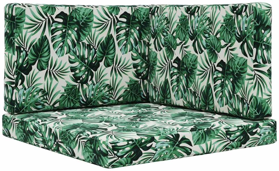 Lauko sofa pagalvėlė Poliesteris Lapų raštas 80 x 80 cm